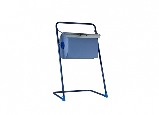 Elos Bodenständer Metall rollend für Putzrollen bis 40 cm WETEC Elos Bodenständer Metall rollend für Putzrollen bis 40 cm WETEC
